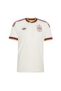 Espanja Jalkapallovaatteet Vieraspaita MM-kisat 2026 Lyhythihainen